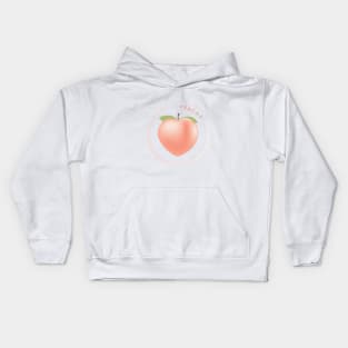 peach Kids Hoodie